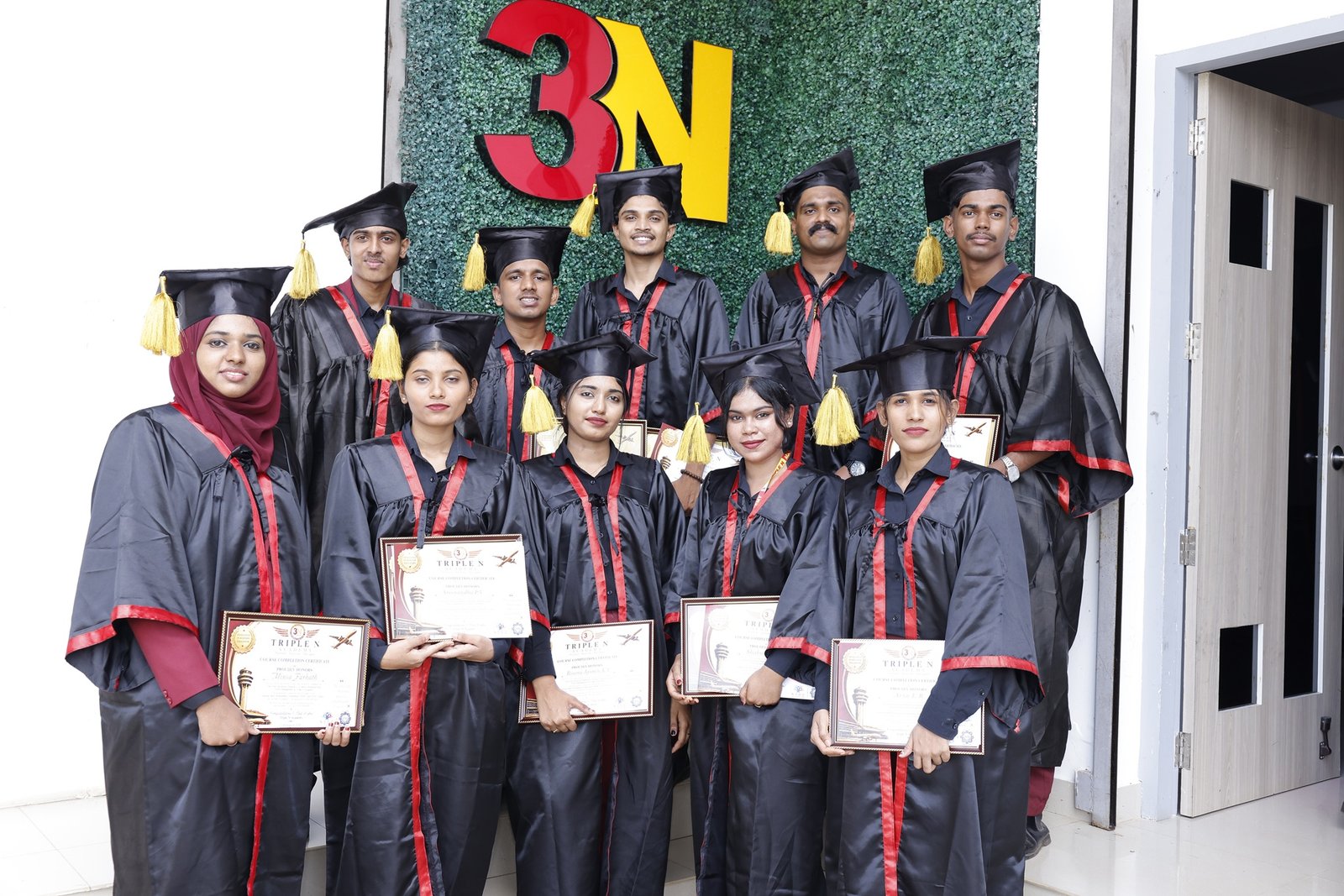 Triple N Students Aviation Course Convocation - Triple N Academy